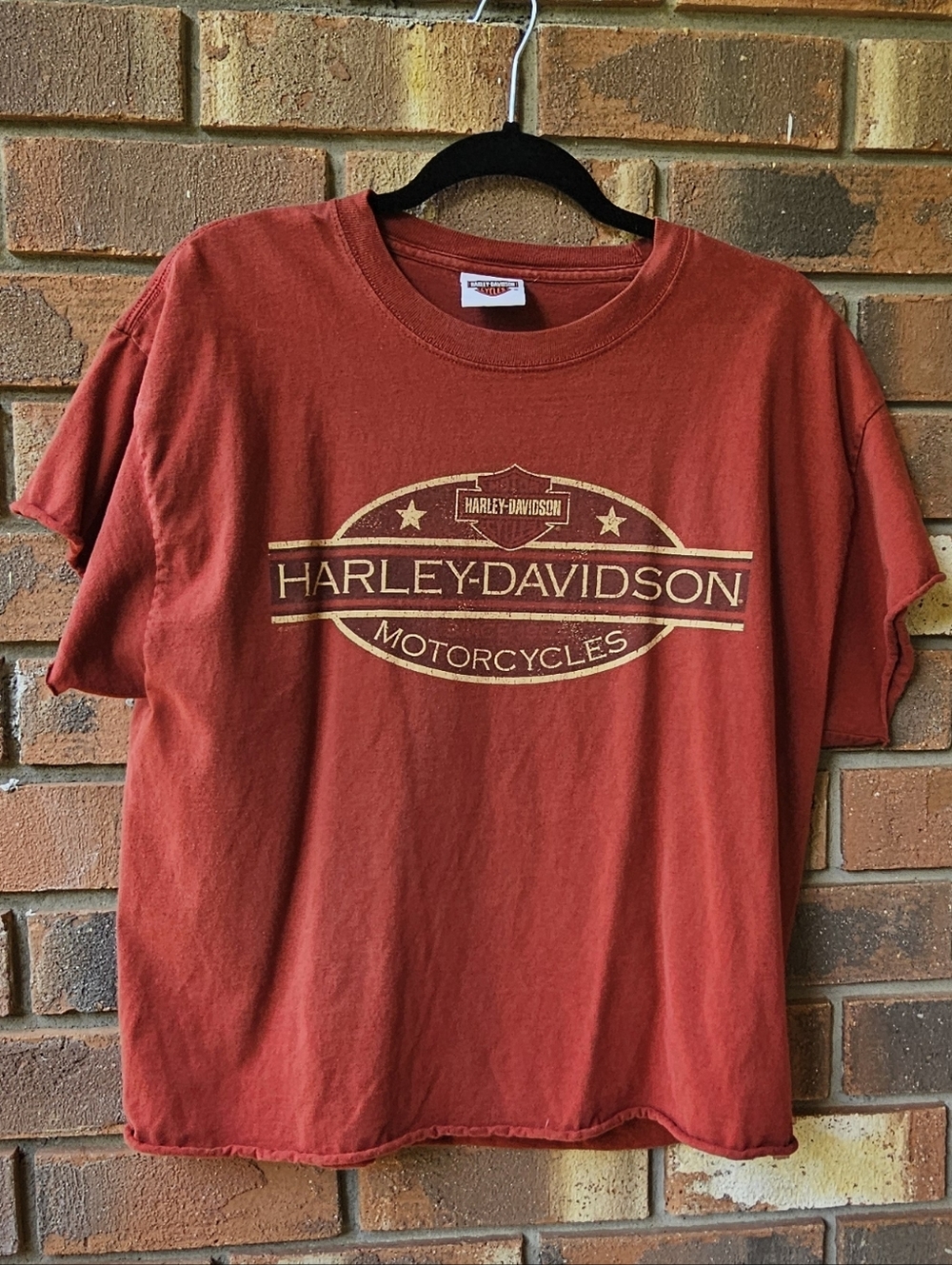 Harley-Davidson Brick Red Crop Top
